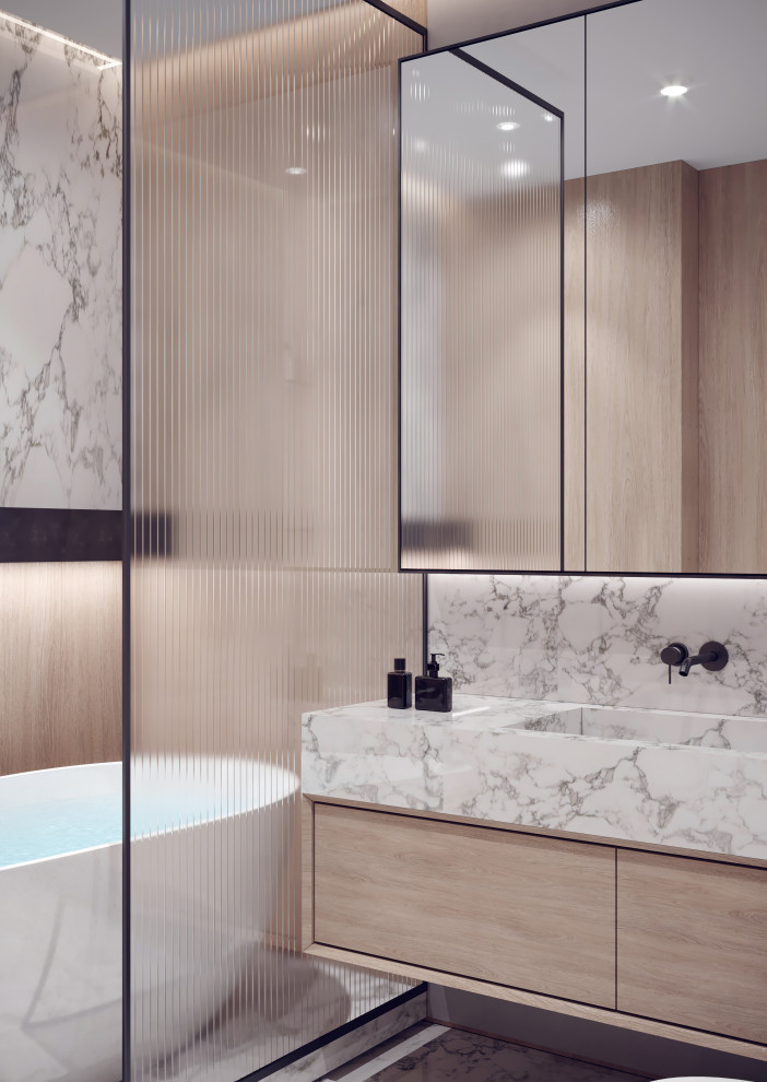 Санузел в студии г. Санкт-Петербург