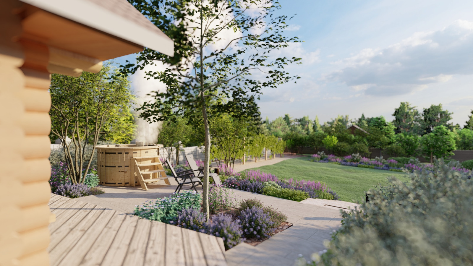 Сад "Мыльные пузыри" в с.Степаново