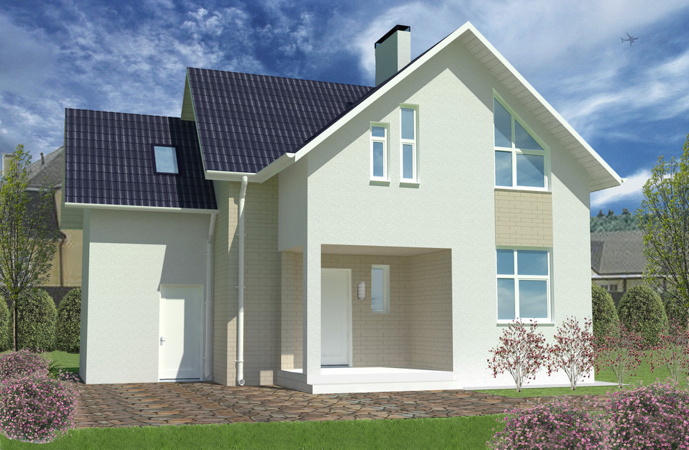 Обложка проекта: Дом из газобетона Пороги