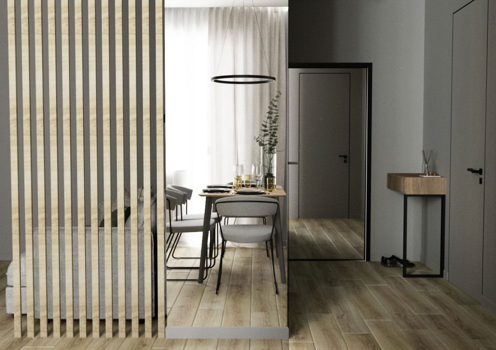 Обложка проекта: Однокомнатная квартира для молодого человека