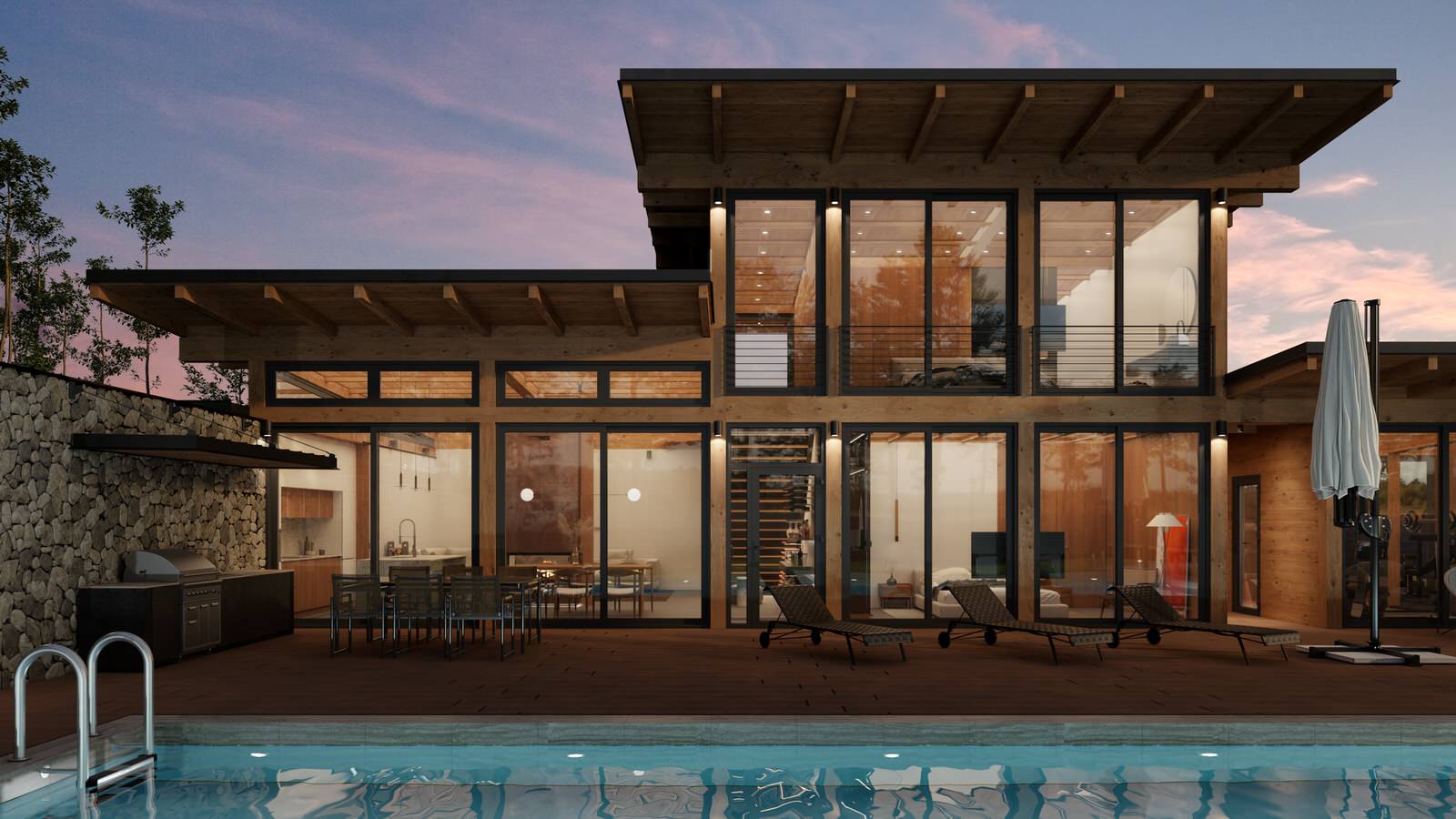 Архитектурный проект частного дома в с. Лесники