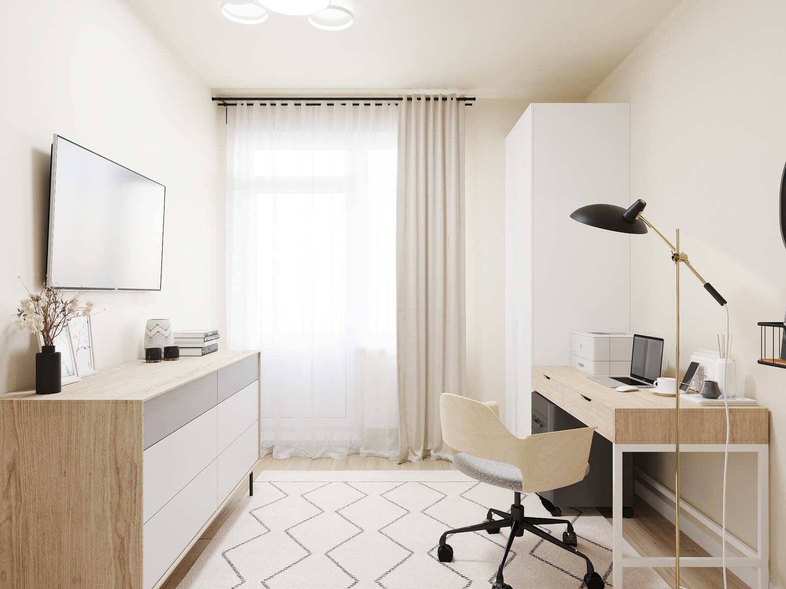 3-х комнатная квартира в ЖК Новоорловский 73 м.кв