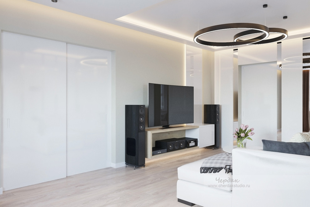 Дизайн-проект четырехкомнатной квартиры в современном стиле