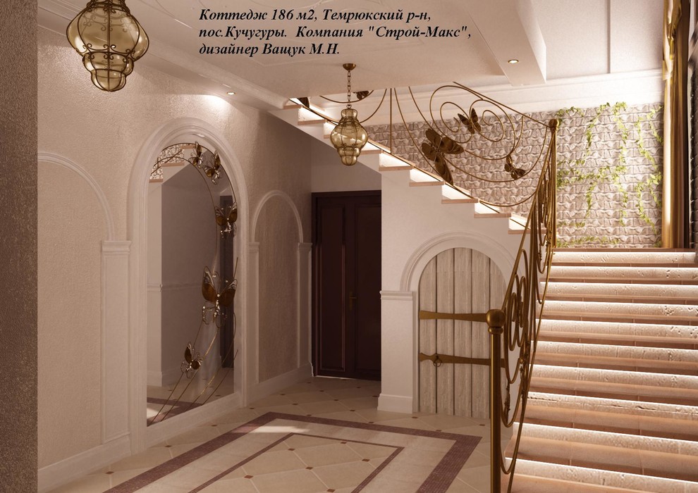 Разработка дизайн проекта дома в поселке Кучугуры