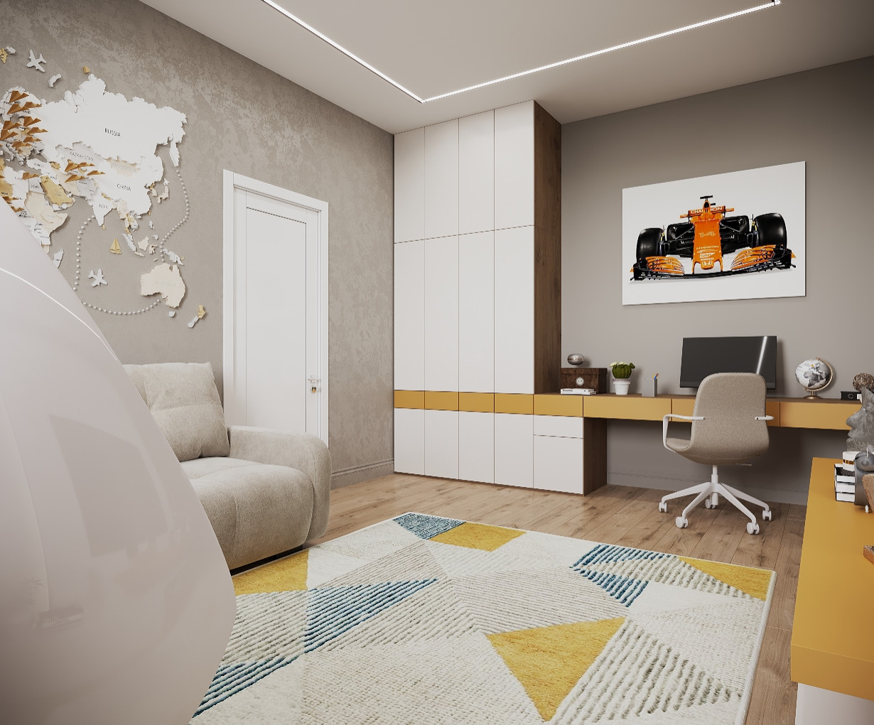 Дизайн проект частного дома 190 кв.м