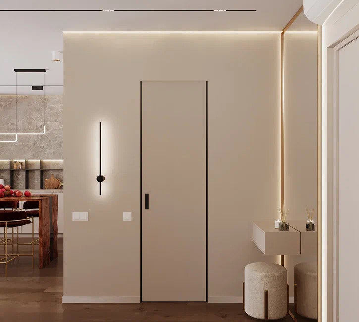 Ремонт квартиры в стиле неоклассика для молодой девушки