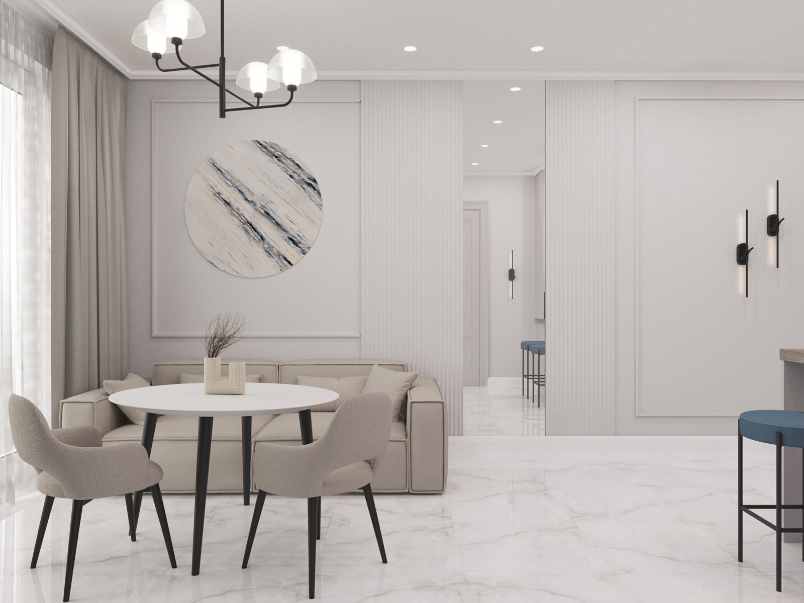 Квартира евродвушка в Русской Европе