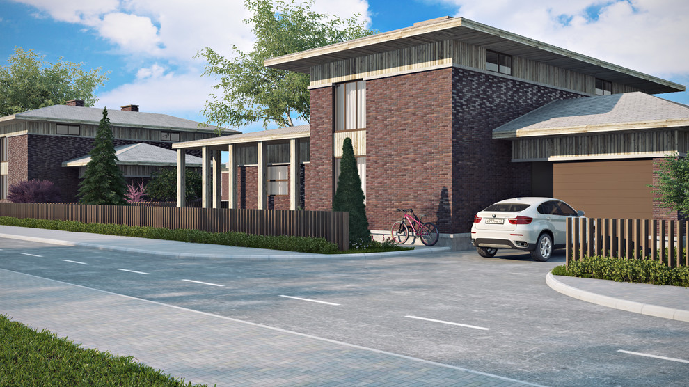 Поселок и Яхт-клуб. Эскиз и концепт