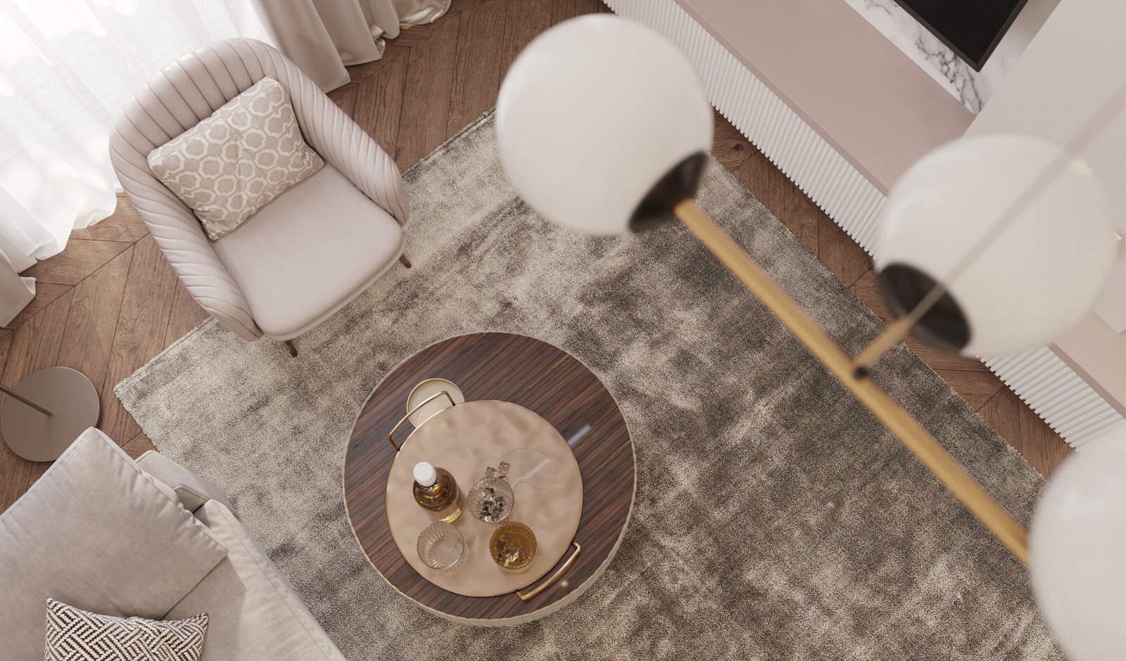 Современная квартира для успешной женщины