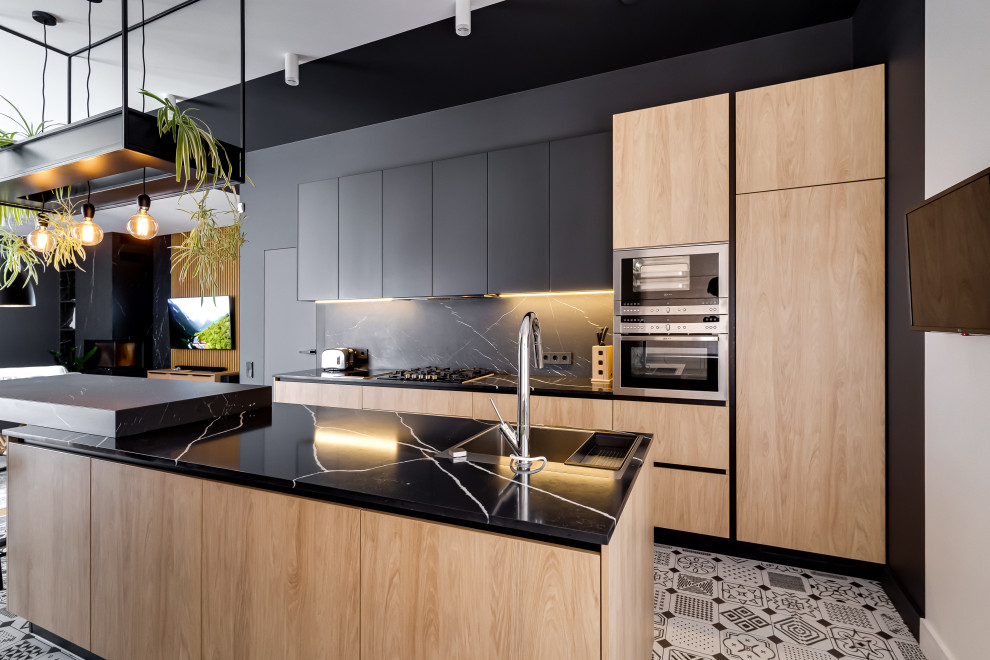 Кухня в КП "Ореховая роща"