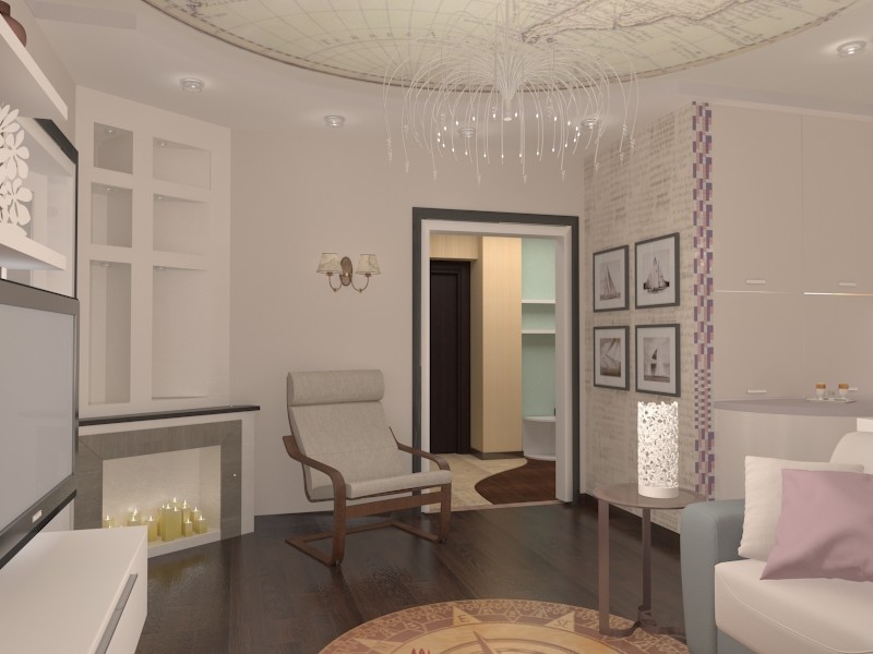 Дизайн-проект квартиры по ул. Бульвар Академика Королева