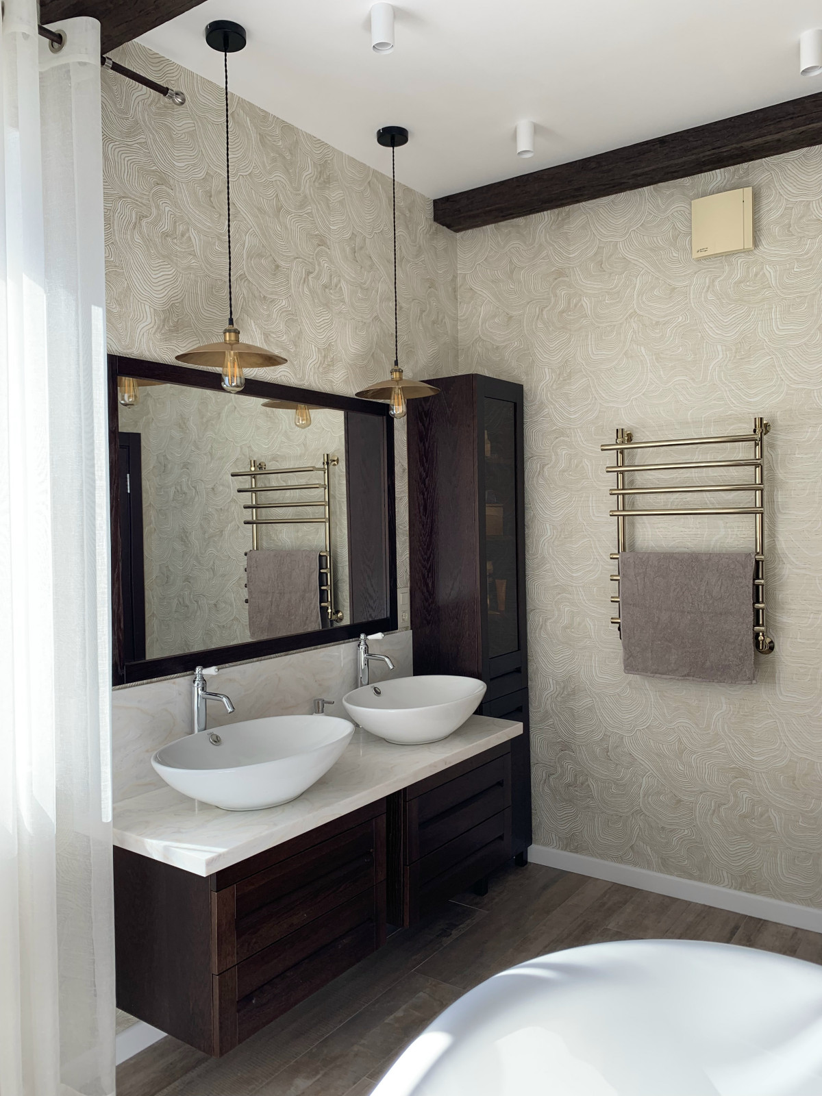 Ванная в загородном доме М. Седельниково