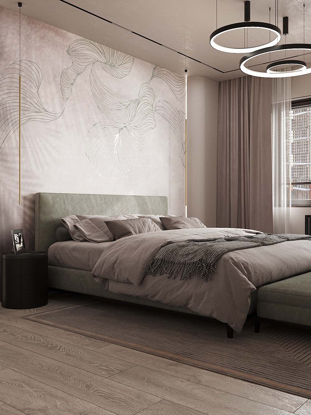 Спальня в современном стиле