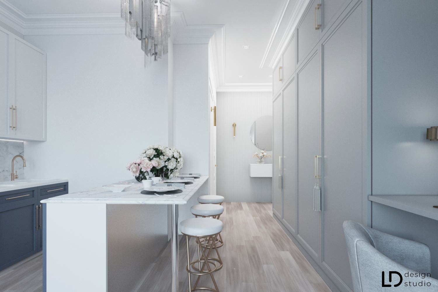 Квартира- студия 30 м² в ЖК SAVIN HOUSE