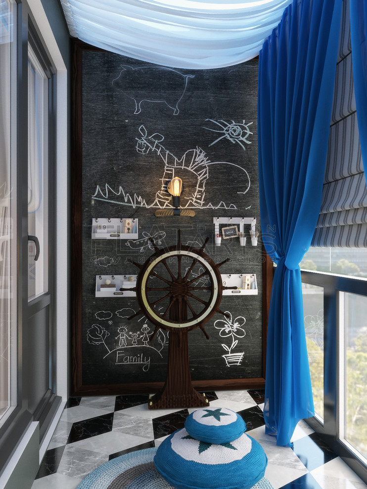 Арт-деко. Дизайн 4-ной квартиры 188кв.м