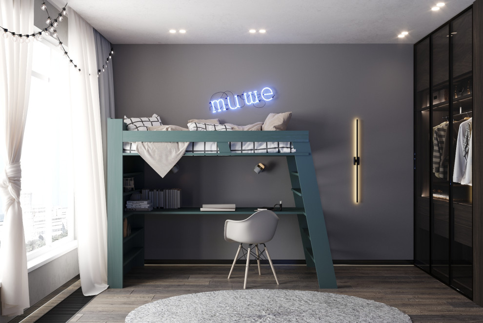 Двухуровневая квартира в Курске