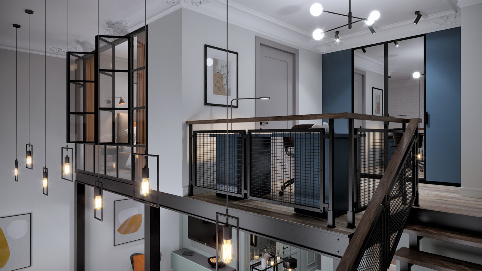 Антресольный этаж