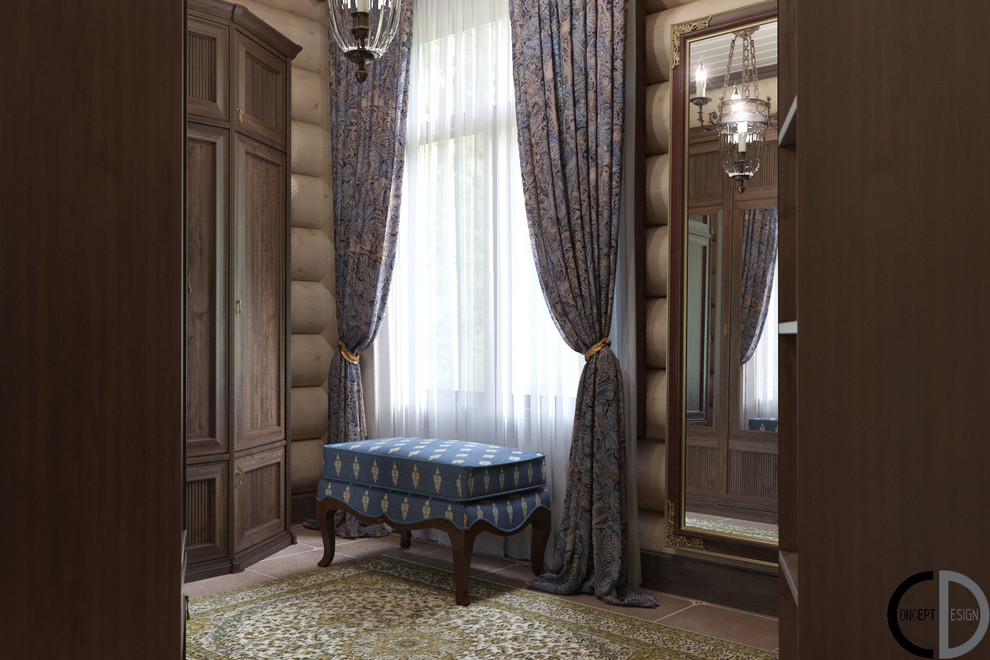 Готика в доме из бруса