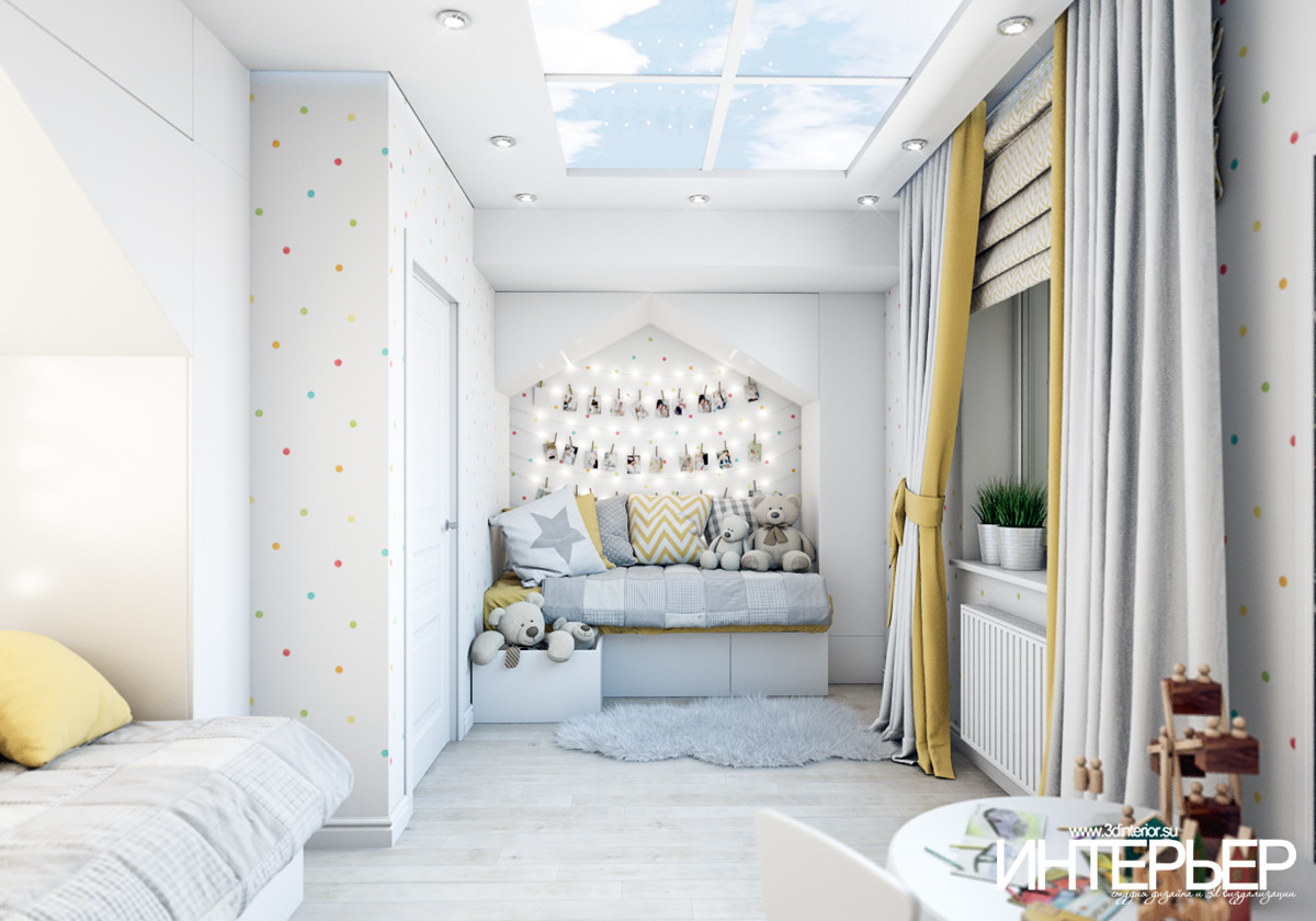 Дизайн-проект детской коснаты в частном интерьере квартиры г.Пятигорск