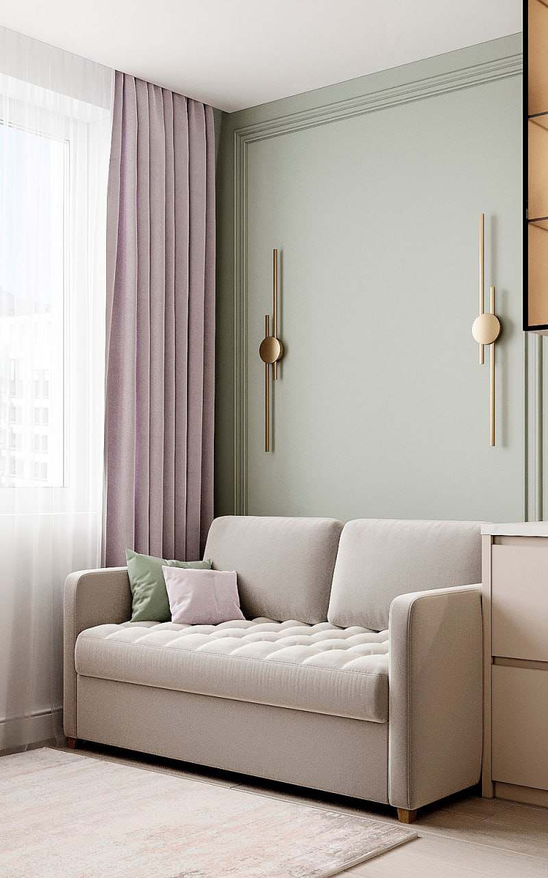 Обложка проекта: Дизайн-проект квартиры 48кв.м