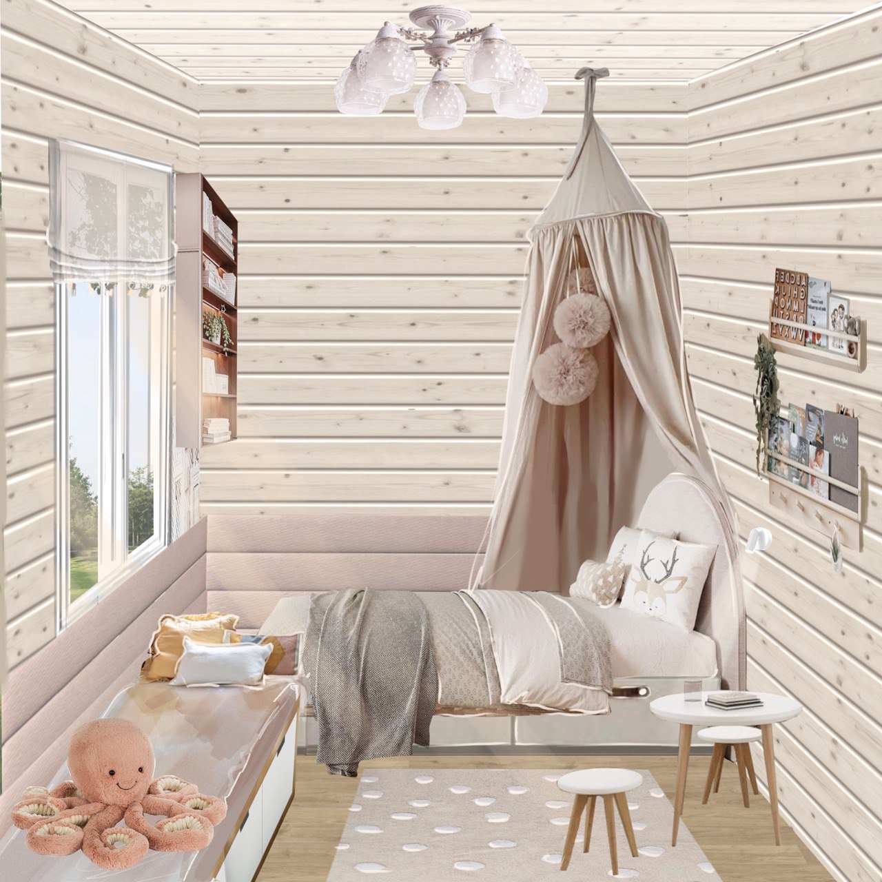 SUNWOOD | Интерьер дома из бруса ТСН "Солнечная поляна"