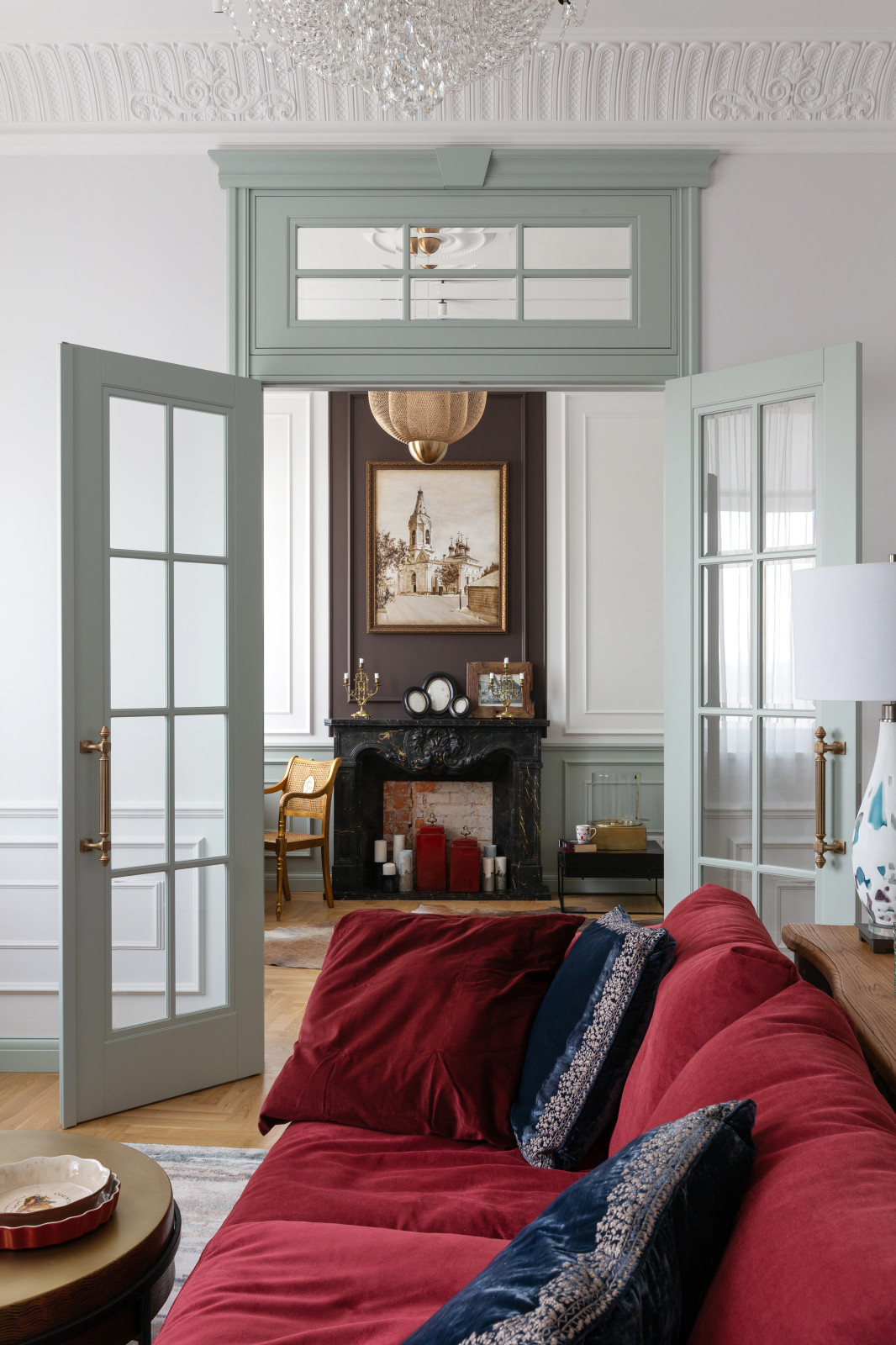 Обложка проекта: Квартира в доме архитекторов на Ростовской набережной