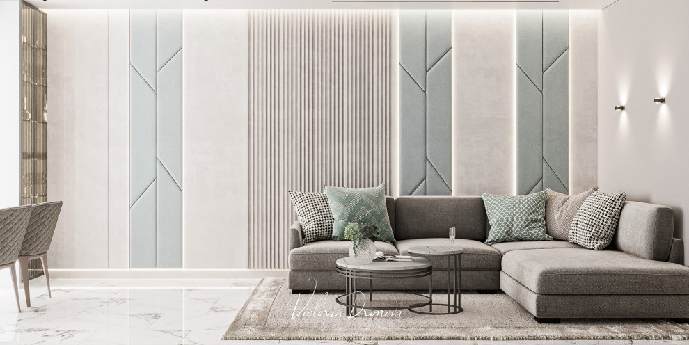 Обложка проекта: apartments 111 sq.m. modern classic