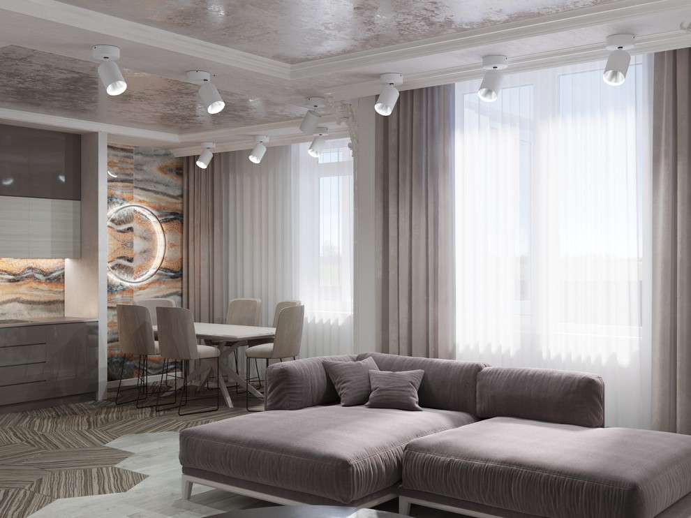 Обложка проекта: Трехкомнатная квартира в Краснодаре