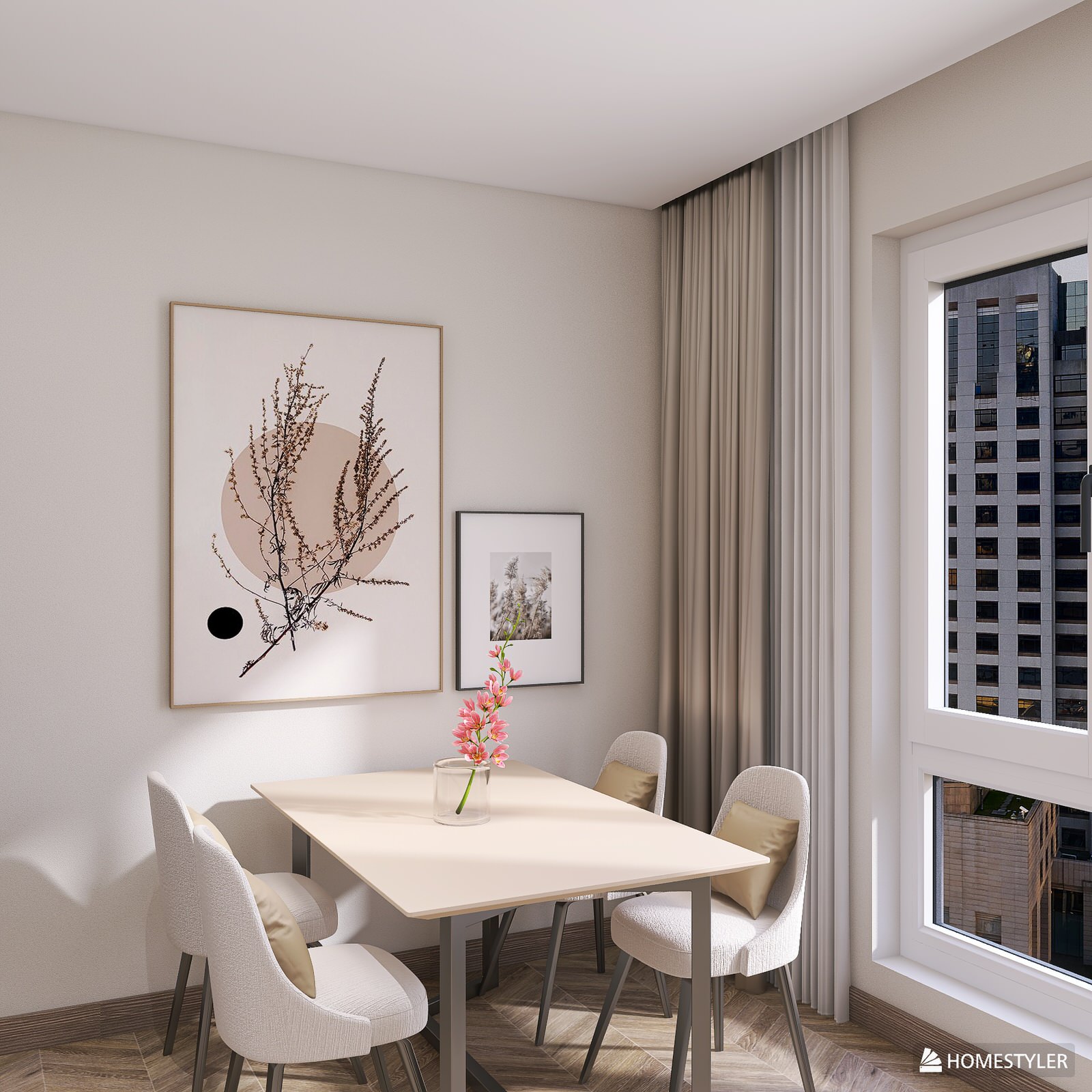 Проект 3-х комнатной квартиры в Саранске