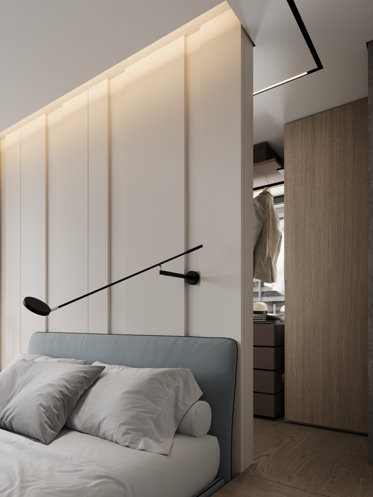 Интерьер квартиры с панорамными окнами