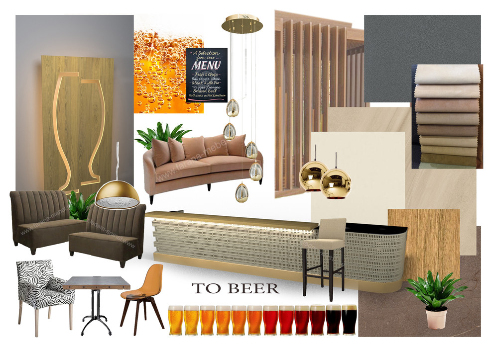 Обложка проекта: To BEER. Дизайн-проект паба
