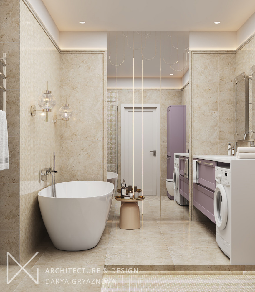 Монохромная городская квартира