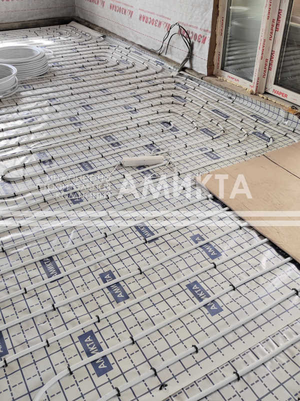 Обложка проекта: Отопление для каркасного дома 110 м²