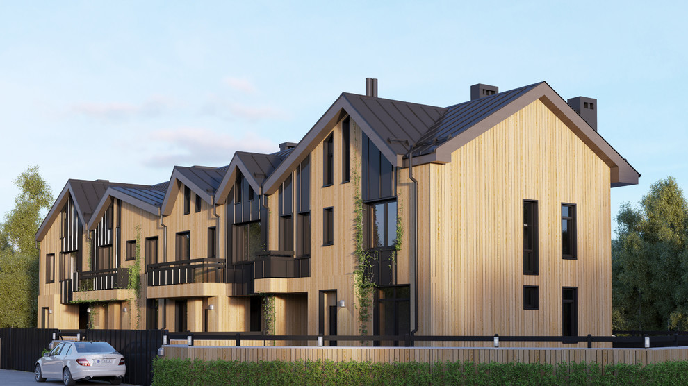 Таунхаус на 4 квартиры  в Подмосковье