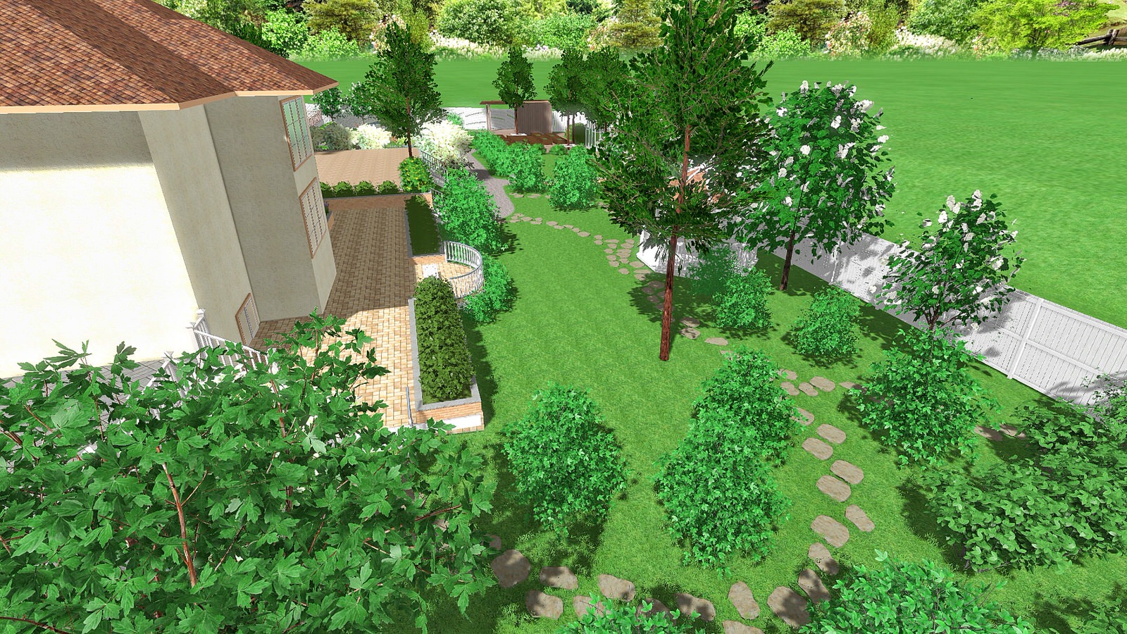 Ландшафтный дизайн проект (Улан-Удэ)