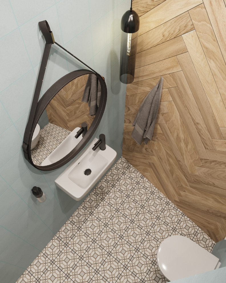 Проект квартиры для девушки 67 кв.м