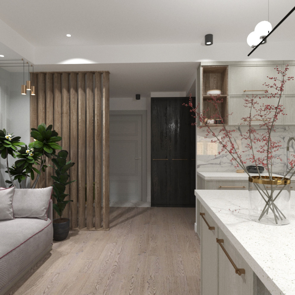 Кухня-гостиная в Питере