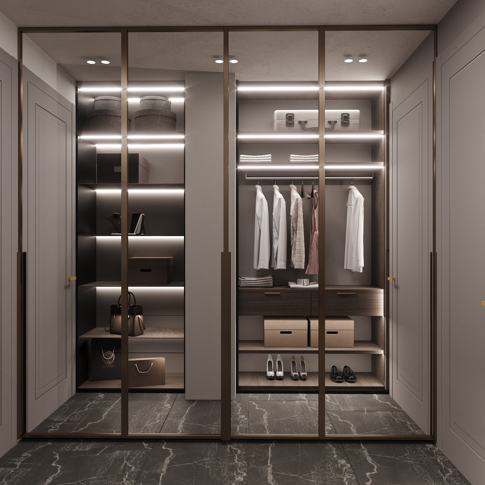 Двухуровневая квартира в Курске