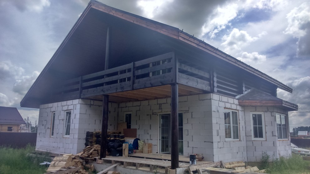 Шале-160 с эркером