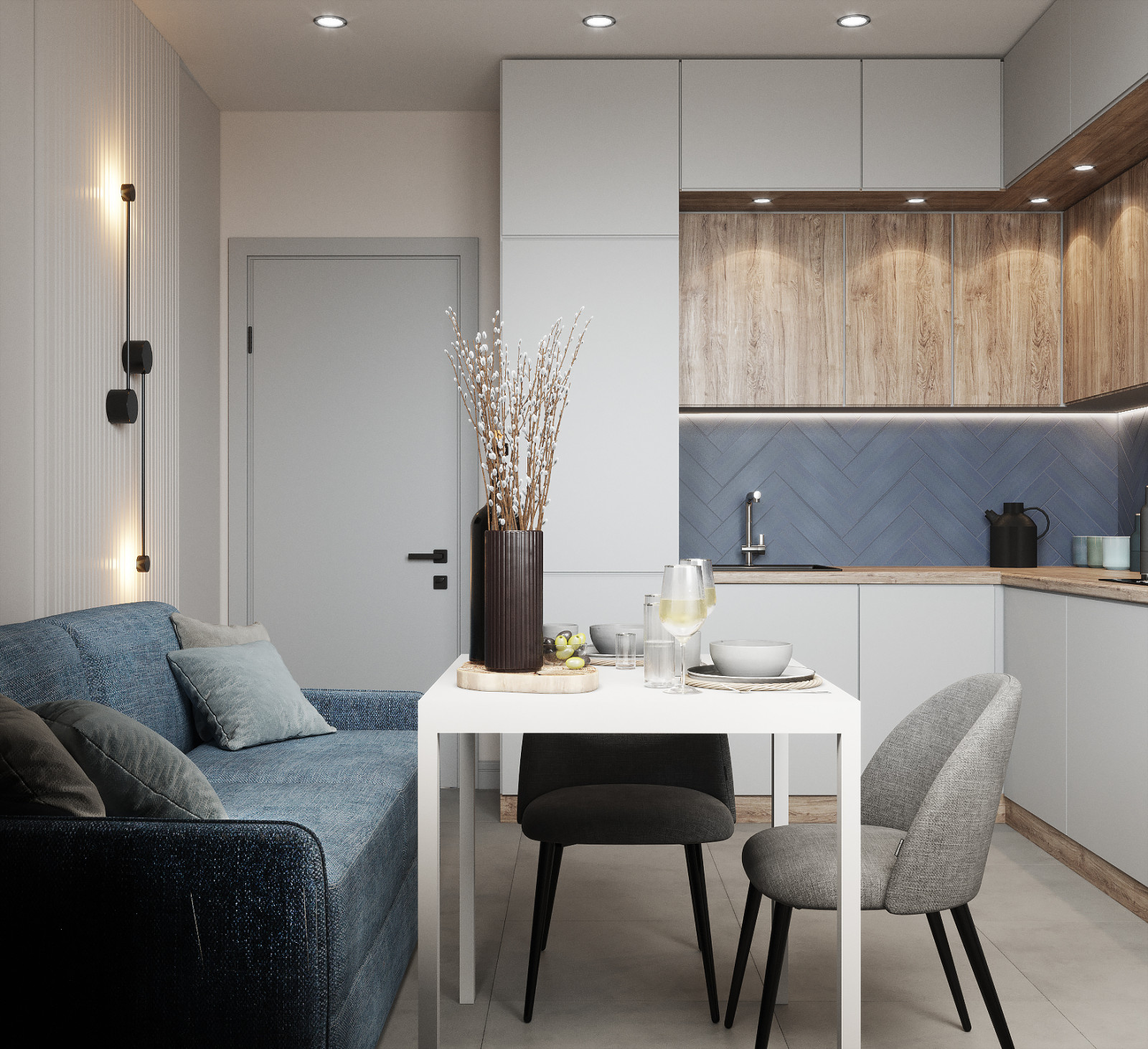 Однокомнатная квартира