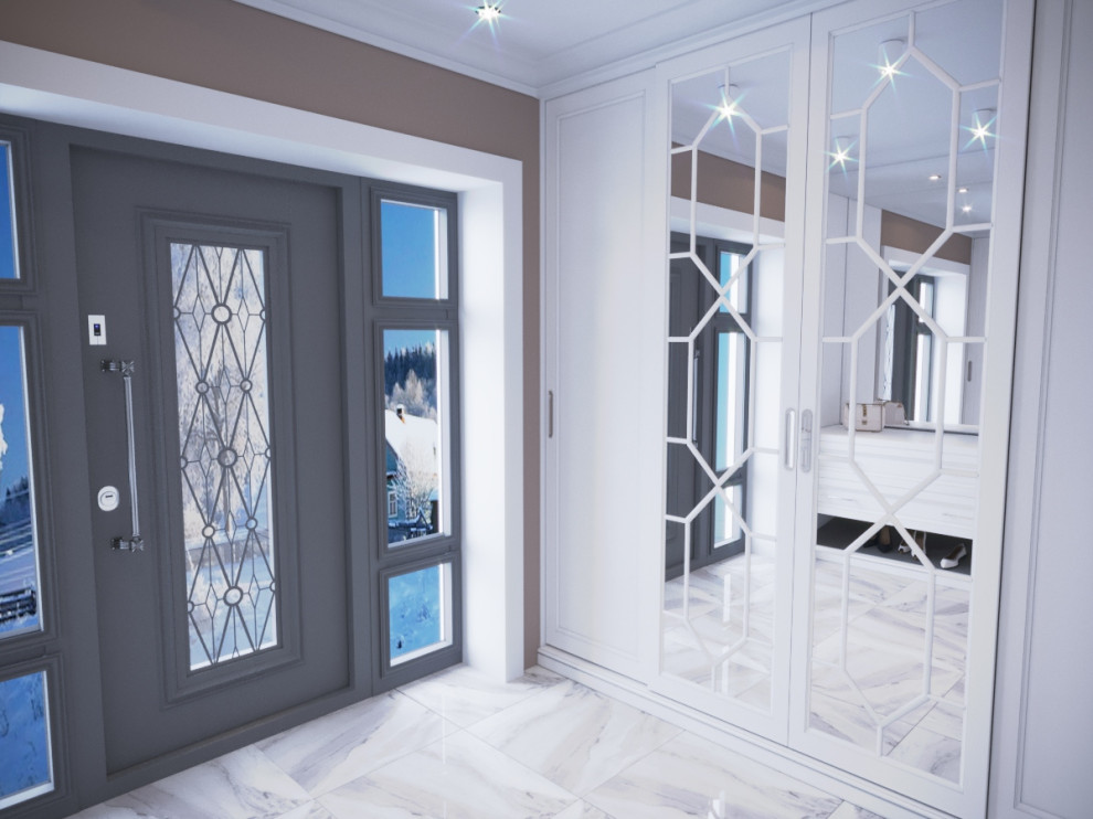 Проект дома в современной классике