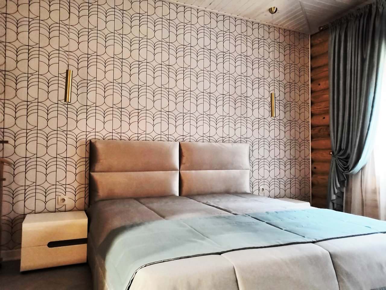 Деревянный дом в современном стиле