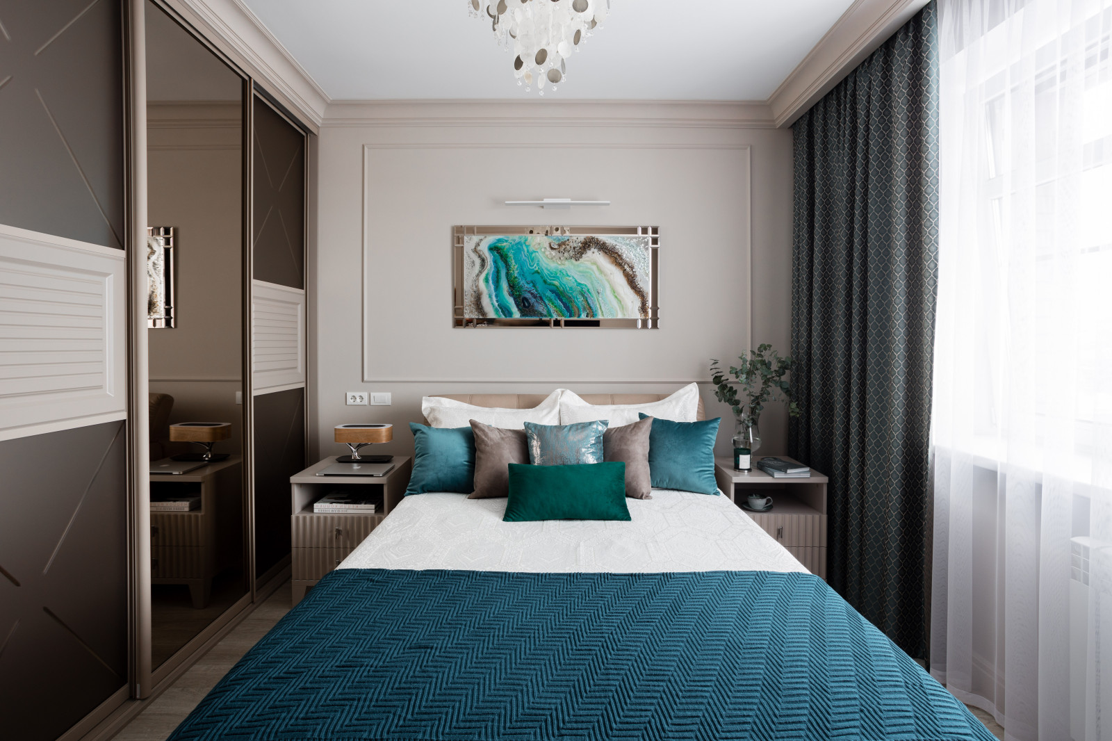 Интерьер в цвете экрю-гармония внутреннего мира. Квартира 7