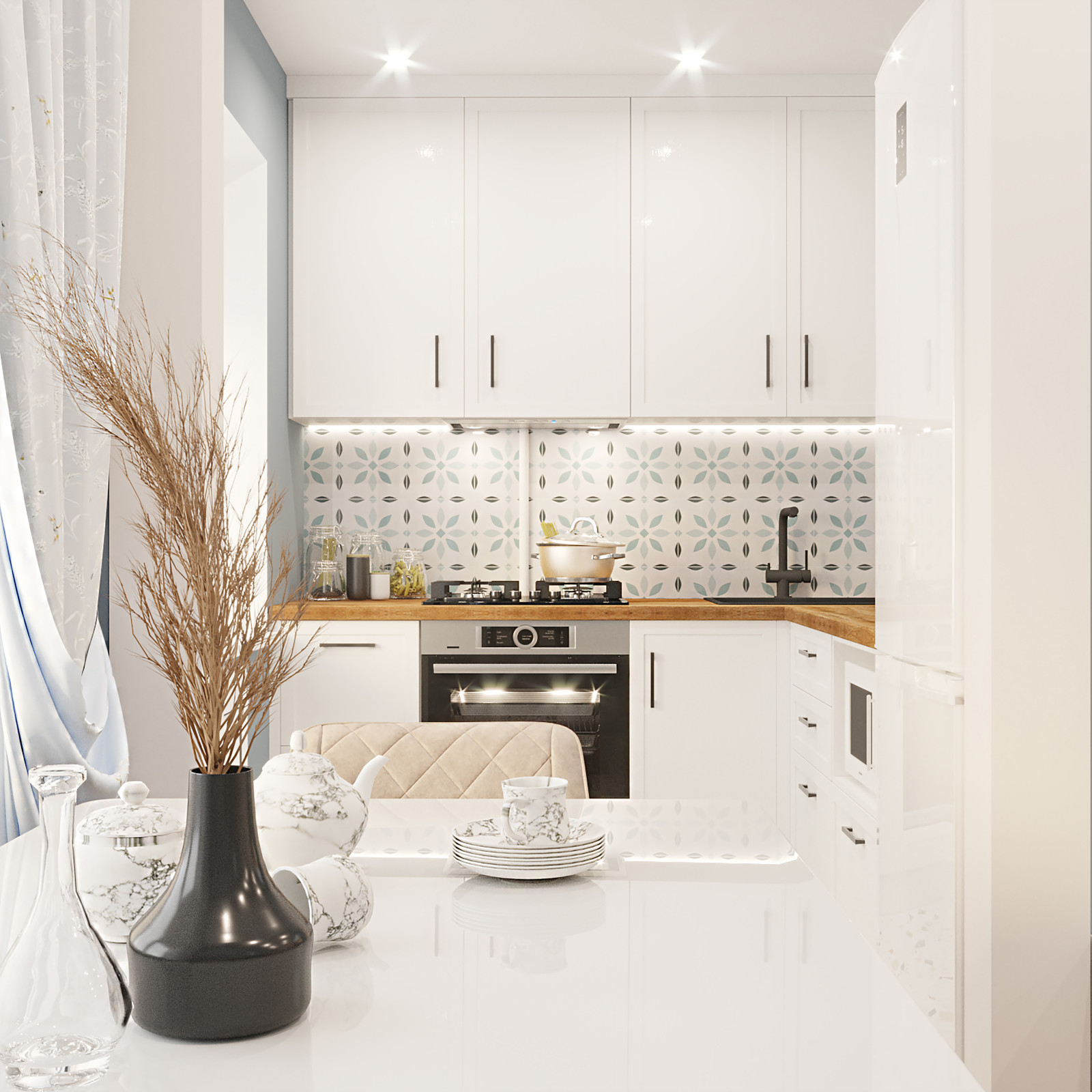 Дизайн-проект квартиры. S=50м2