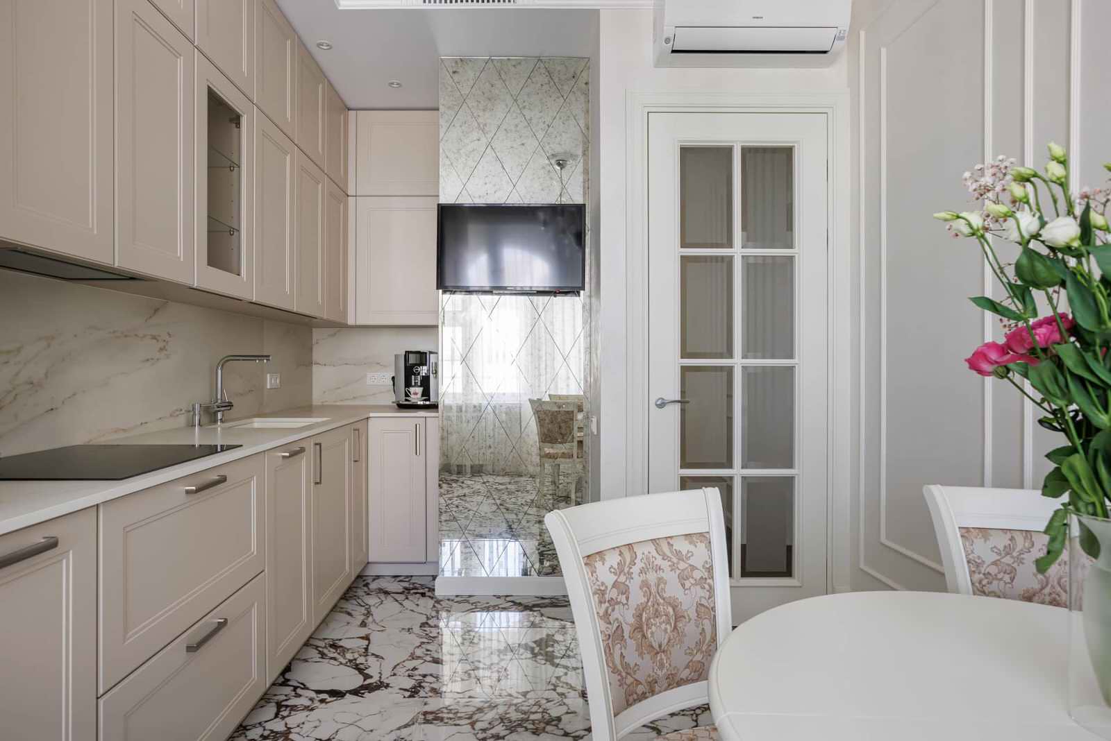 Дизайн и ремонт квартиры на 1ой Тверской-Ямской улице — Игра в классику