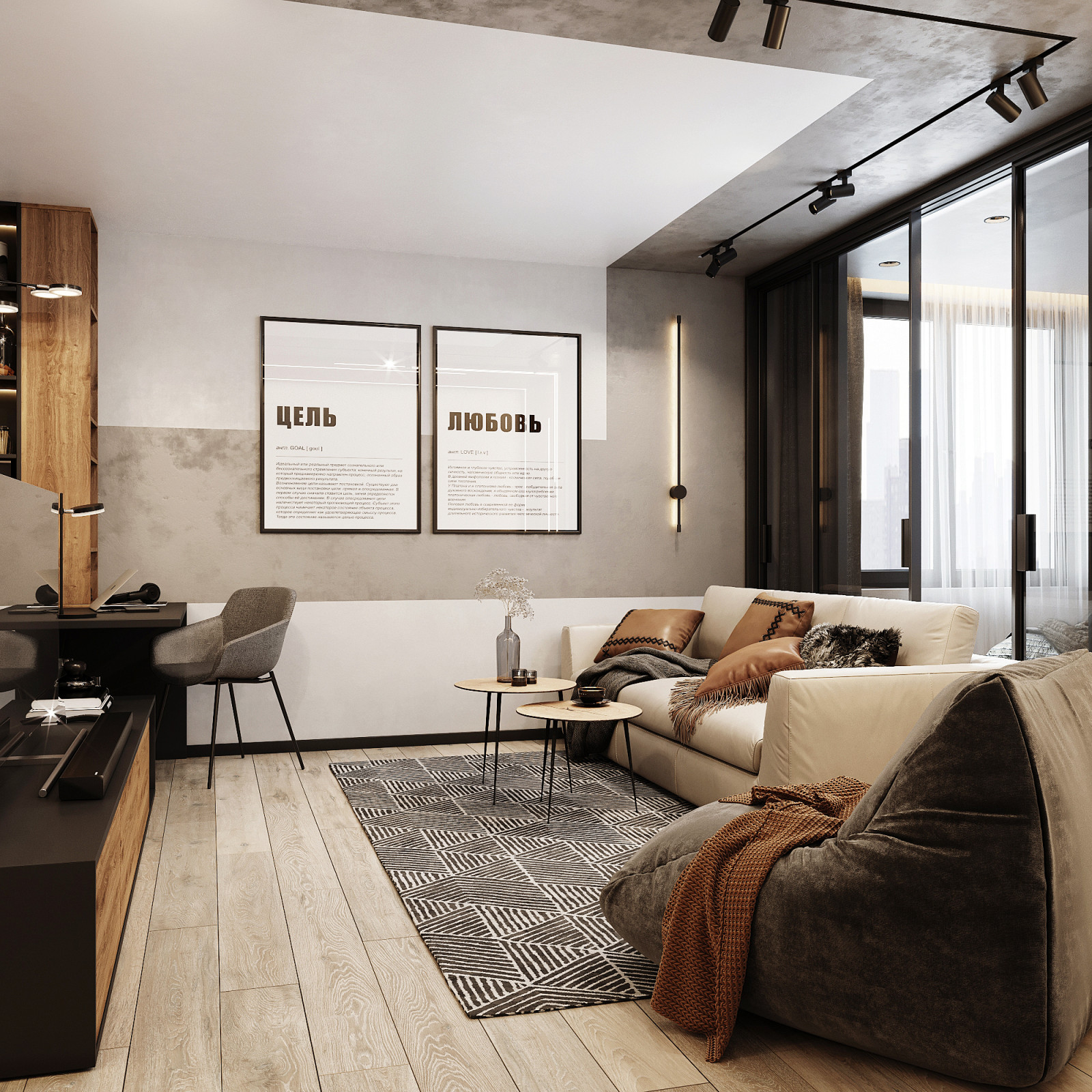 Кухня-гостиная