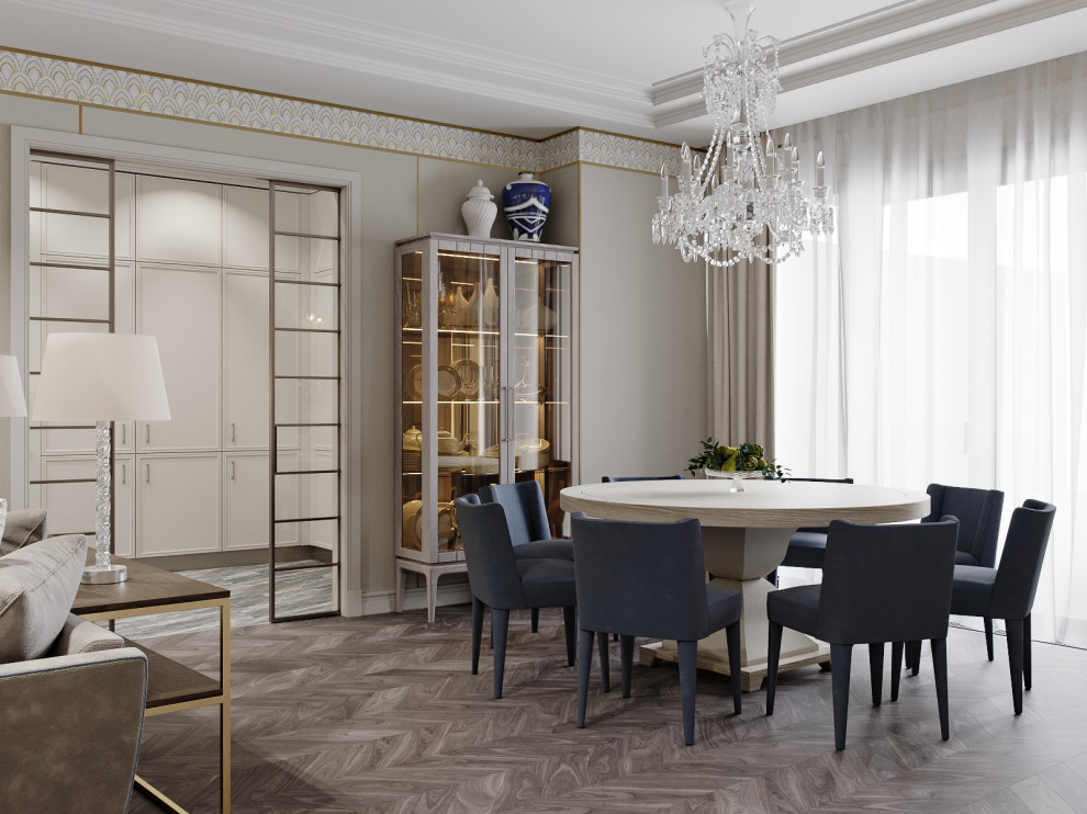 Квартира в духе неоклассики