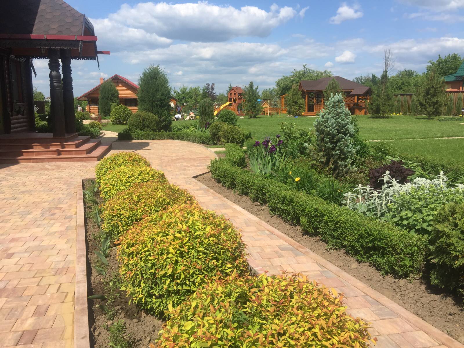 Ландшафтный дизайн 40 соток