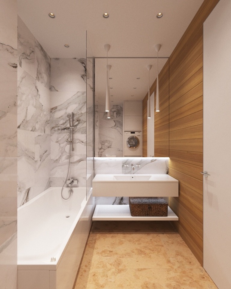 Минималистичная квартира в новостройке