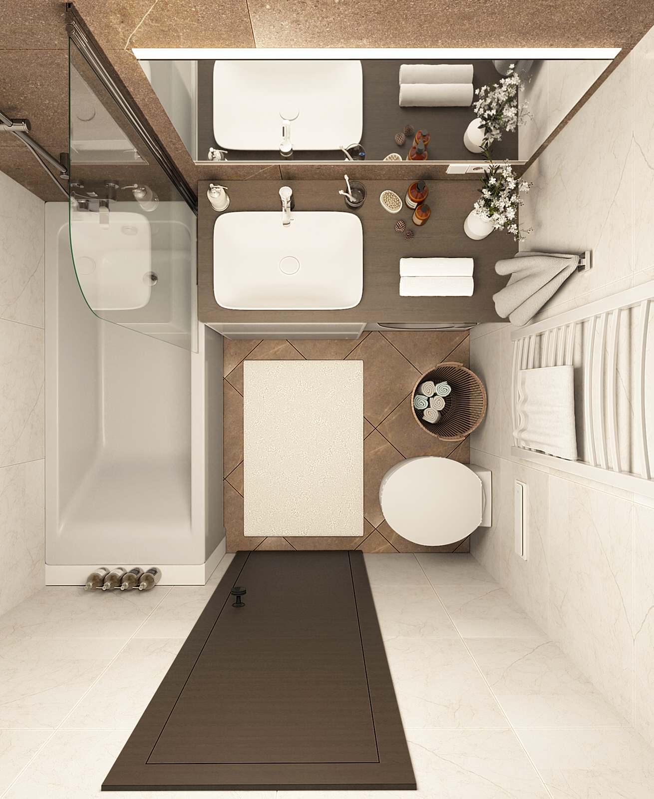 Дизайн-проект двухкомнатной квартиры